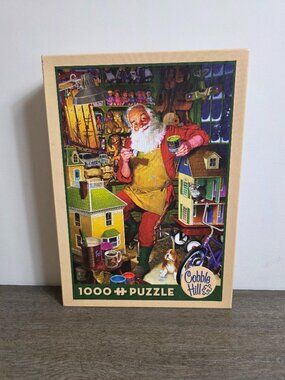Santa's Workshop - 1000 Piece Jigsaw Puzzle by Cobble Hill